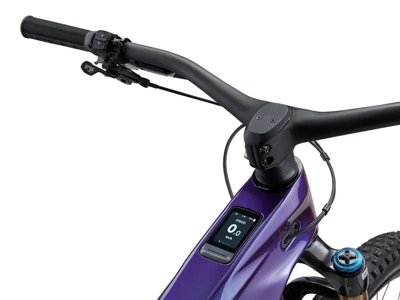 Giant Reign Advanced E+ 0 Electric Enduro Bike in Purple Haze/Metallic Navy-11