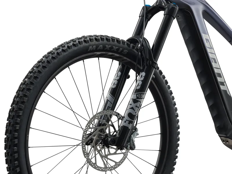Giant Reign Advanced E+ 1 Electric Enduro Bike in Mercury/Carbon Smoke-5
