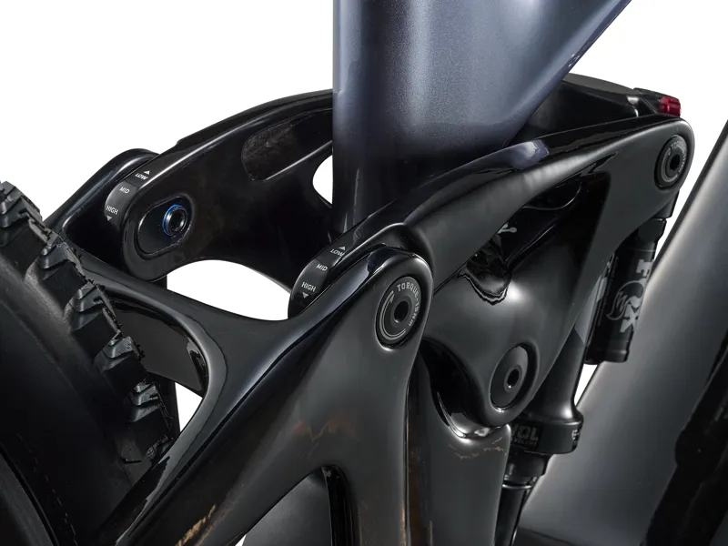 Giant Reign Advanced E+ 1 Electric Enduro Bike in Mercury/Carbon Smoke-7