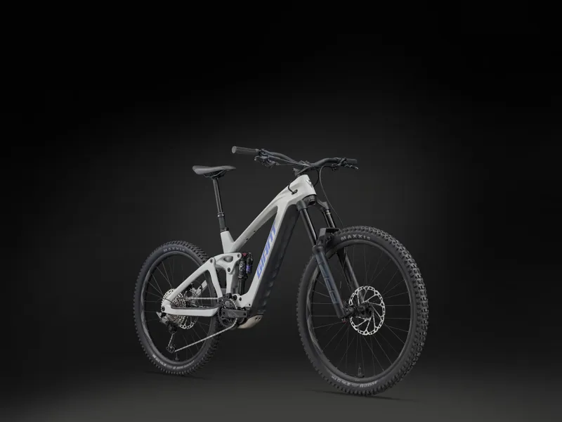 Giant Reign Advanced E+ 2 Electric Enduro Bike in Moon Dust-10