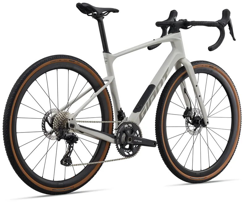Giant Revolt Advanced 0 Carbon Gravel Bike in Snow Drift-1