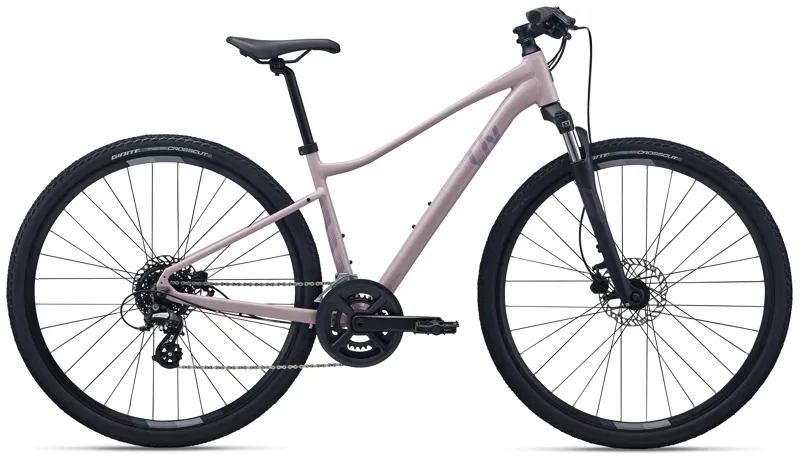 Liv Rove 4 Hybrid Womens Bike in Rosy Brown