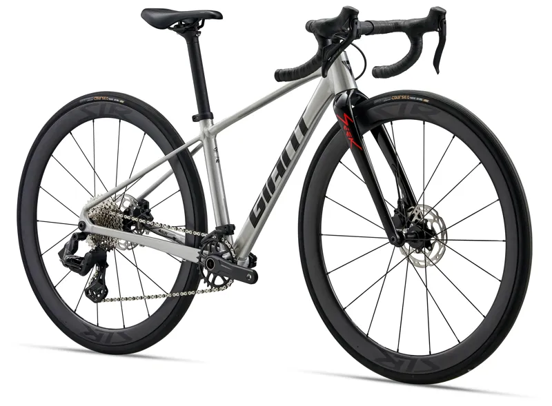 Giant Seek 1 Aluminium Kids Road Bike in Raw Aluminum-12