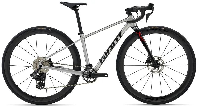 Giant Seek 1 Aluminium Kids Road Bike in Raw Aluminum