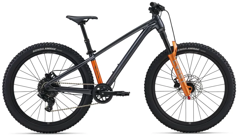 Giant STP 24 Kid's Mountain Bike in Black Chrome