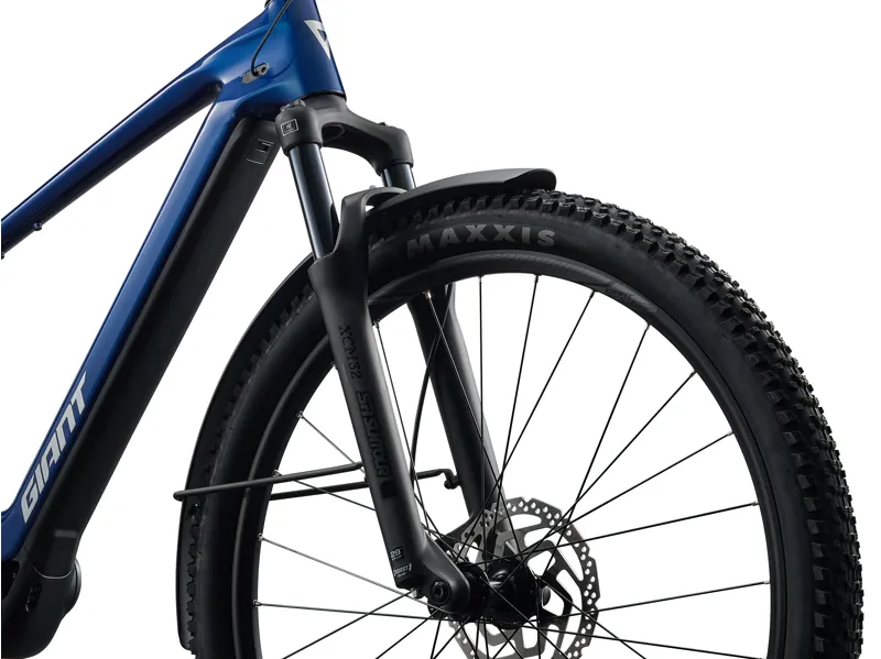 Giant Talon E+ EX Mens Hardtail Electric Bike in Metallic Navy-2