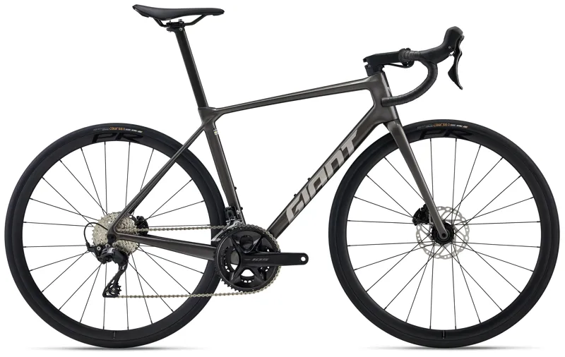 Giant TCR Advanced 2 Mens Carbon Road Bike in Stealth Chrome