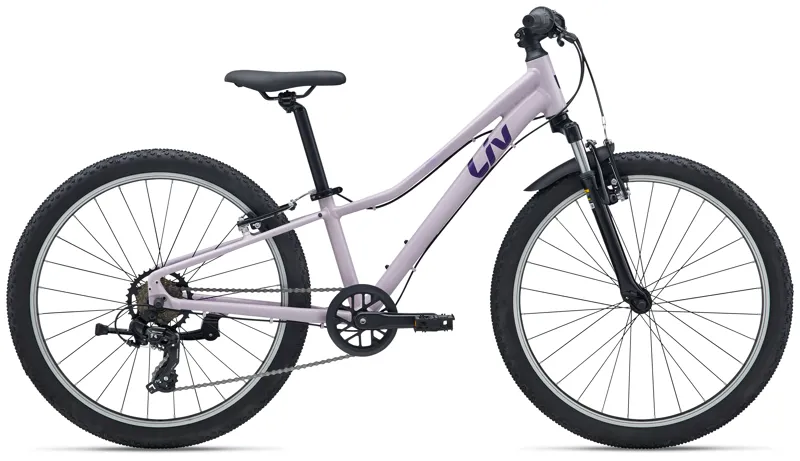 Tempt 24 Girls Mountain Bike in Misty Lilac
