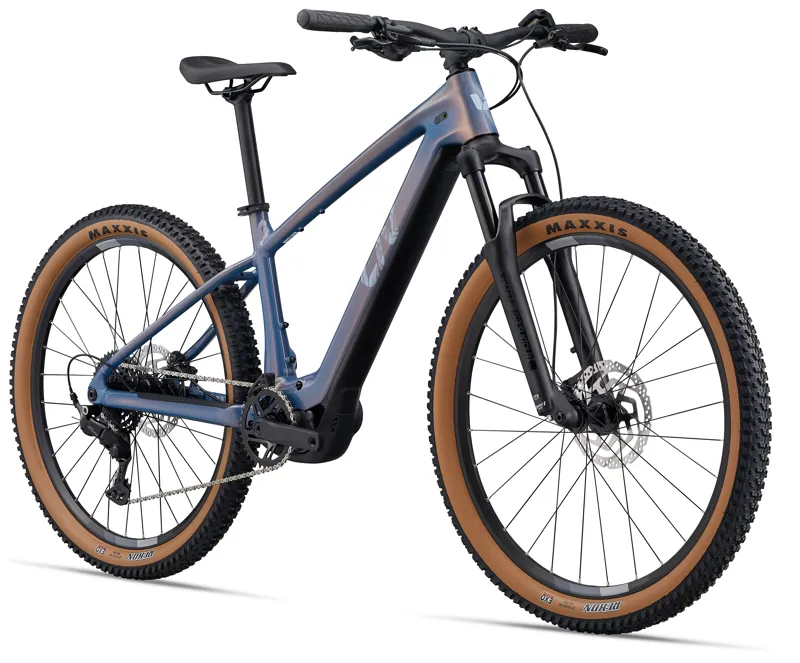 Liv Tempt E+ Womens Electric Hardtail Mountain Bike in Lunar Eclipse-9
