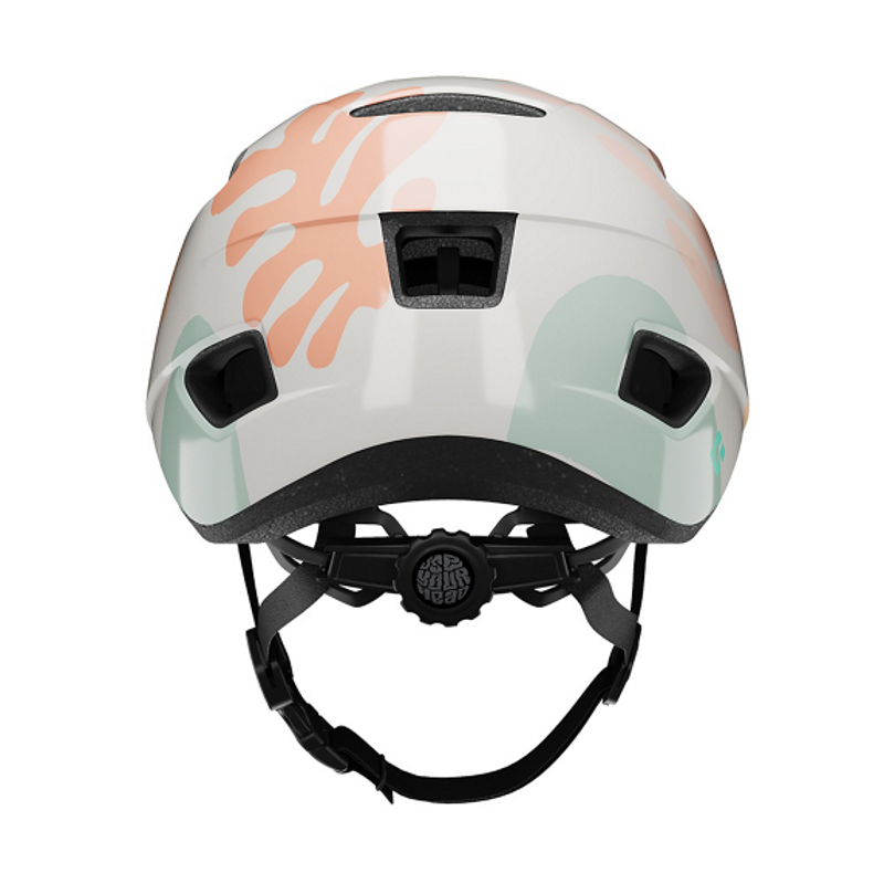Lazer Nutz Kids Helmet KinetiCore Leaves White-4