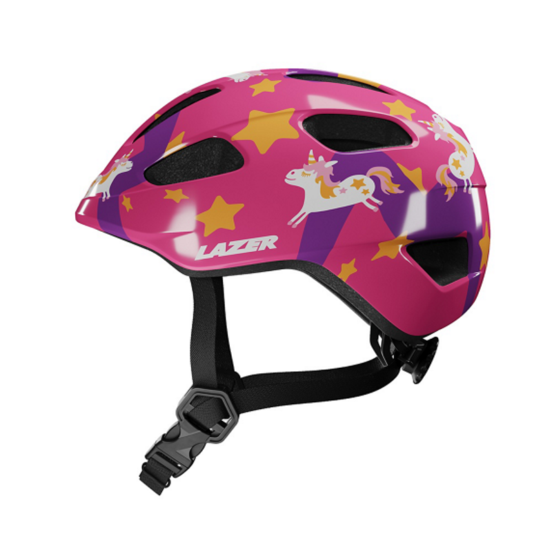 Lazer Pnut KinetiCore Kids Helmet Purple Pony-3