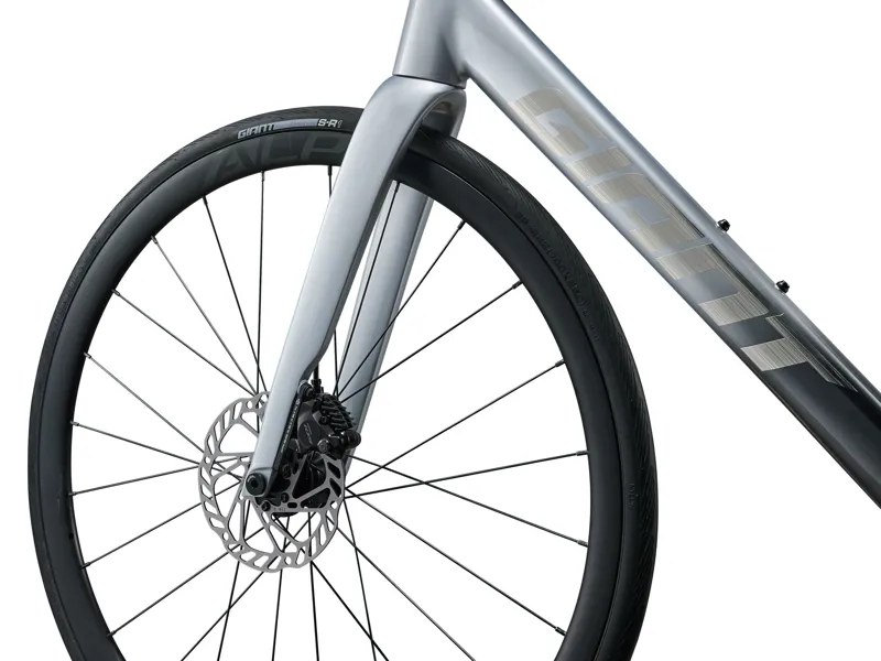 Giant Contend SL 0 Mens Road Bike in Silver/Charcoal-6