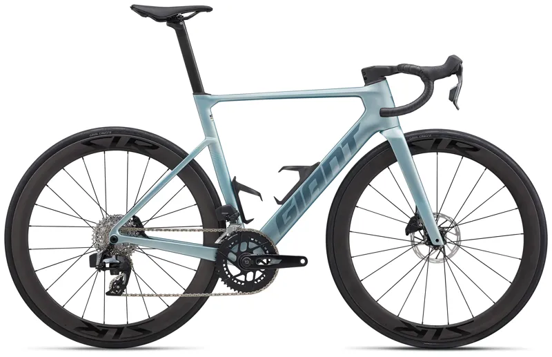 Giant Propel Advanced Pro 1 AXS Carbon Aero Road Bike in Cryo Silver