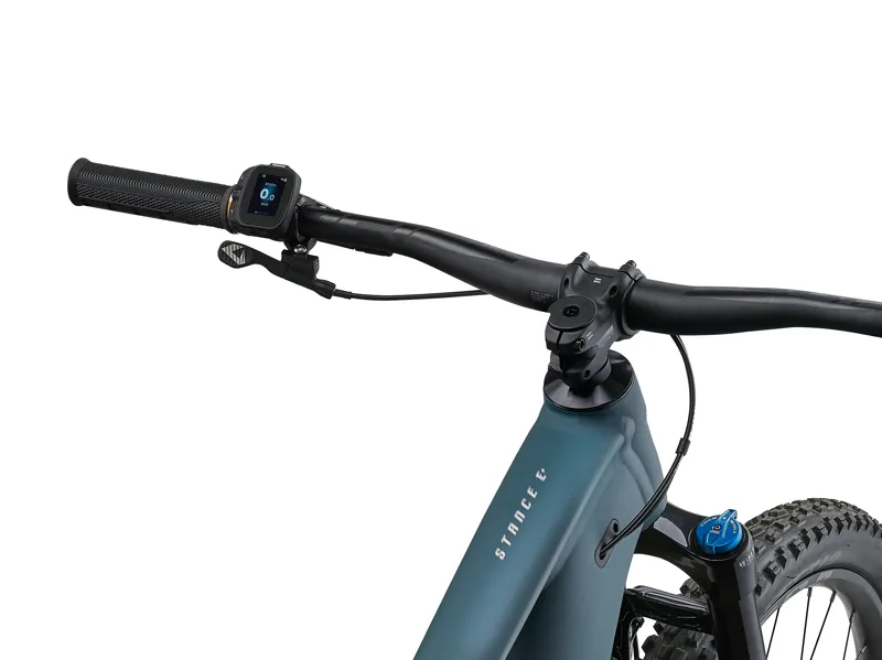 Giant Stance E+ 0 Mens Electric Trail MTB in Deep Lake/Black-1