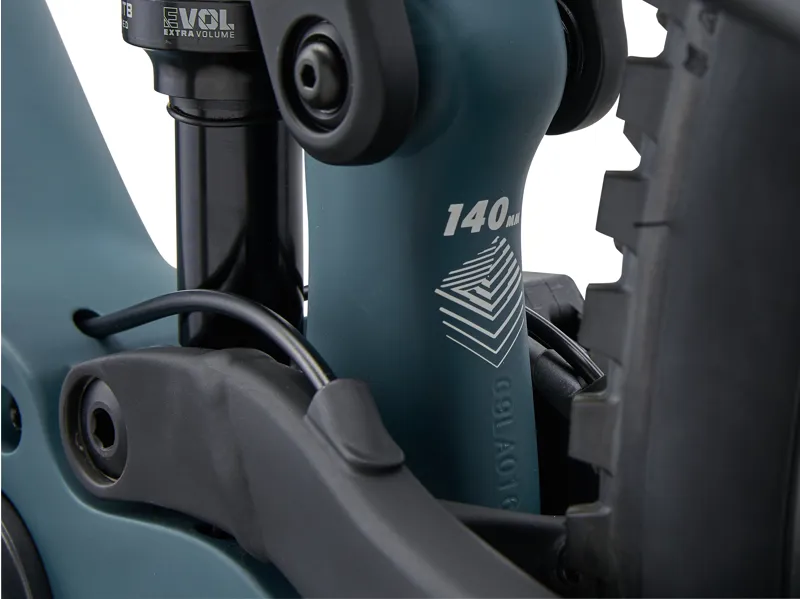 Giant Stance E+ 0 Mens Electric Trail MTB in Deep Lake/Black-2