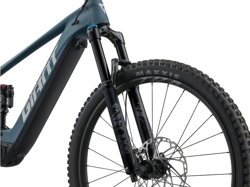 Giant Stance E+ 0 Mens Electric Trail MTB in Deep Lake/Black-4