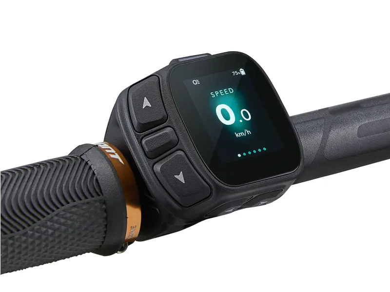 Giant Stance E+ 0 Mens Electric Trail MTB in Deep Lake/Black-9