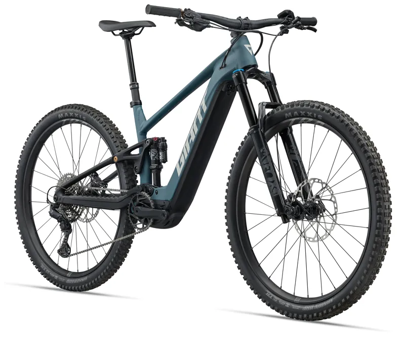 Giant Stance E+ 0 Mens Electric Trail MTB in Deep Lake/Black-10