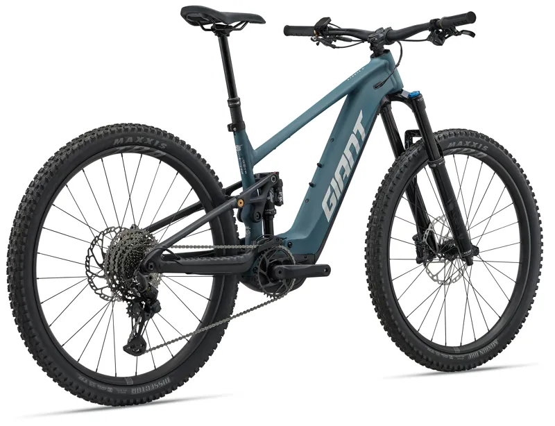 Giant Stance E+ 0 Mens Electric Trail MTB in Deep Lake/Black-11