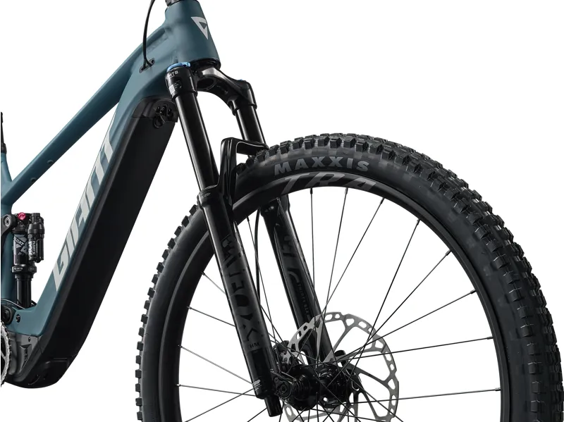 Giant Stance E+ 0 Mens Electric Trail MTB in Deep Lake/Black-12