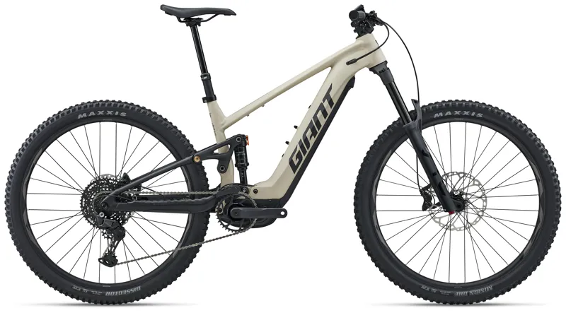Giant Stance E+ 1 Mens Electric Trail MTB in Almond/Black