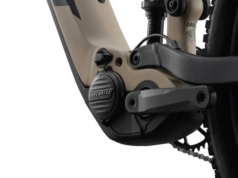 Giant Stance E+ 1 Mens Electric Trail MTB in Almond/Black-4