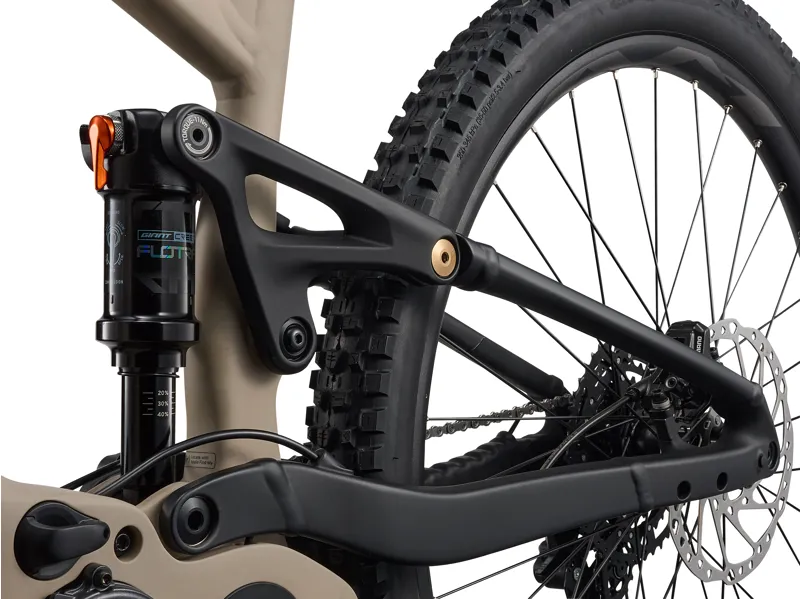 Giant Stance E+ 1 Mens Electric Trail MTB in Almond/Black-9