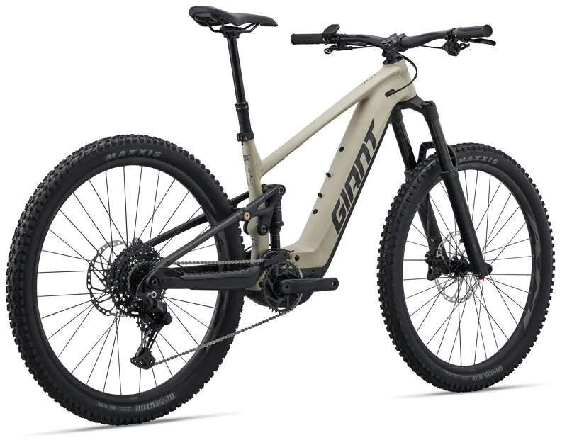 Giant Stance E+ 1 Mens Electric Trail MTB in Almond/Black-10
