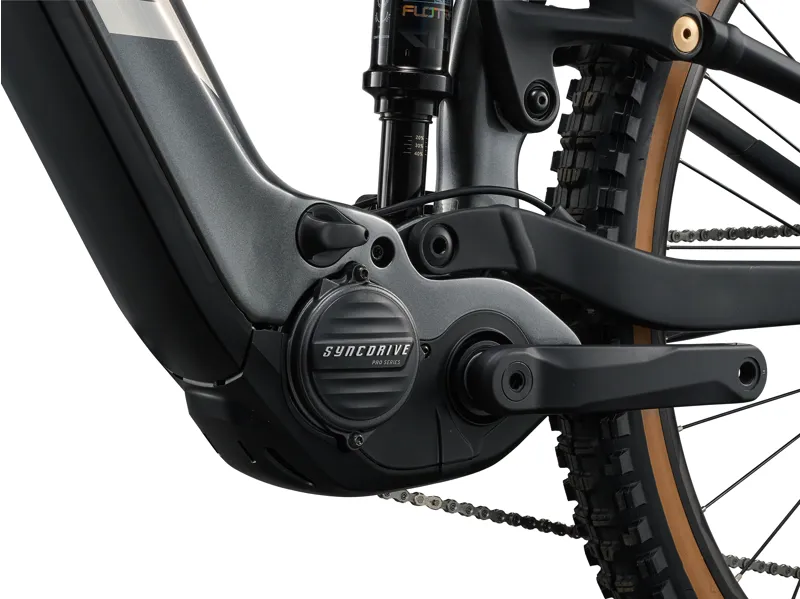 Giant Stance E+ 1 Mens Electric Trail MTB in Charcoal/Black-1