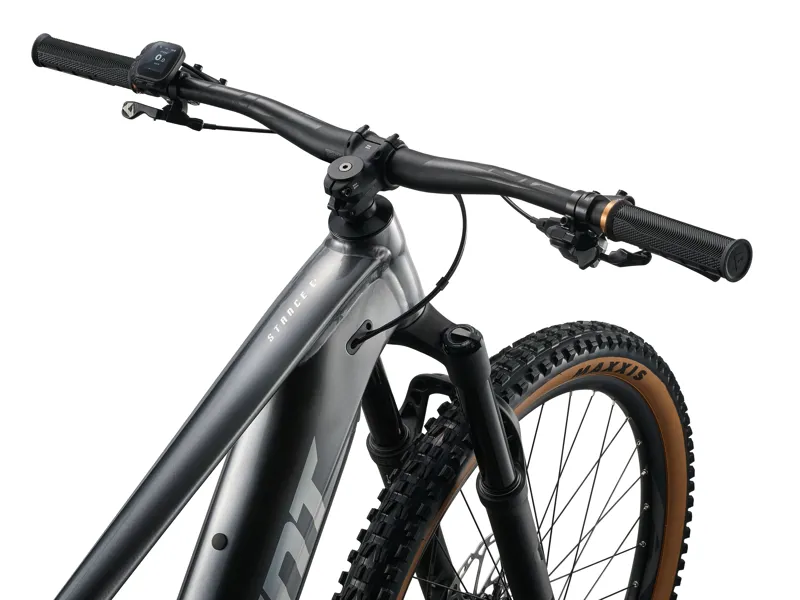 Giant Stance E+ 1 Mens Electric Trail MTB in Charcoal/Black-3