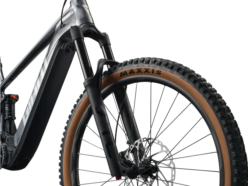 Giant Stance E+ 1 Mens Electric Trail MTB in Charcoal/Black-4