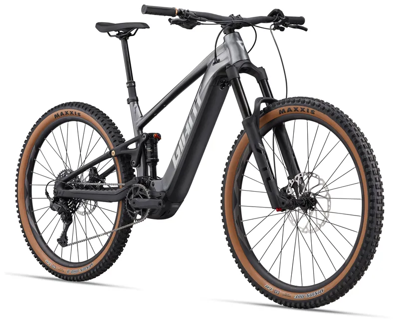 Giant Stance E+ 1 Mens Electric Trail MTB in Charcoal/Black-7
