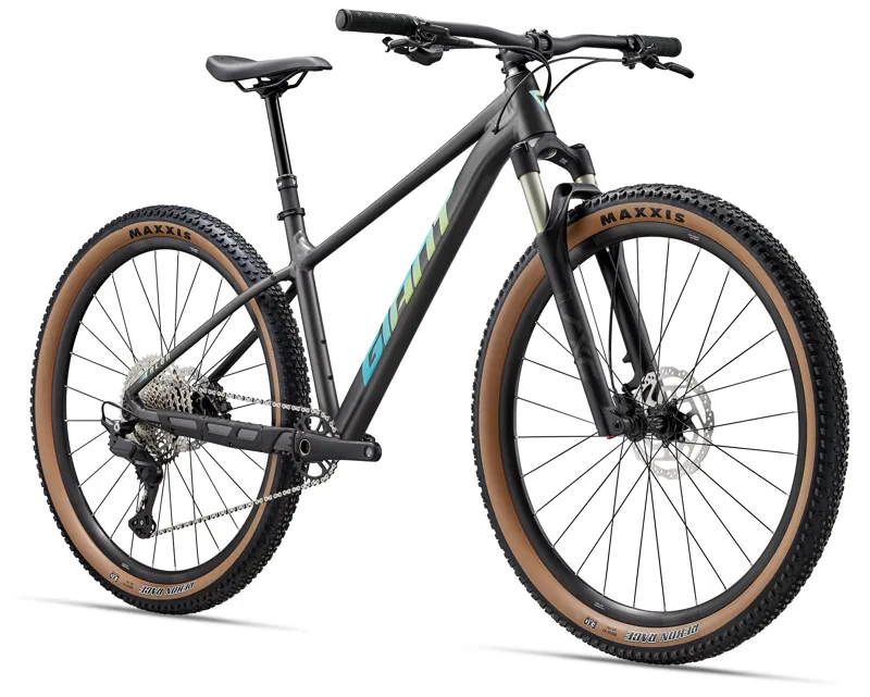 Giant Talon 29 0 Mens Aluminium Hardtail Mountain Bike in Stealth Chrome-1
