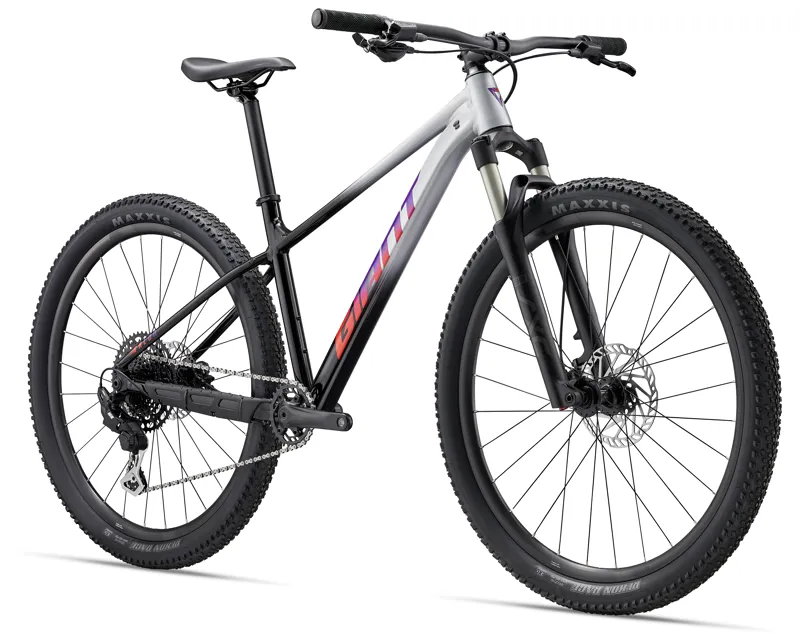 Giant Talon 29 1 Mens Aluminium Hardtail Mountain Bike in Silver/Black-1