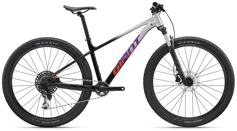 Giant Talon 29 1 Mens Aluminium Hardtail Mountain Bike in Silver/Black