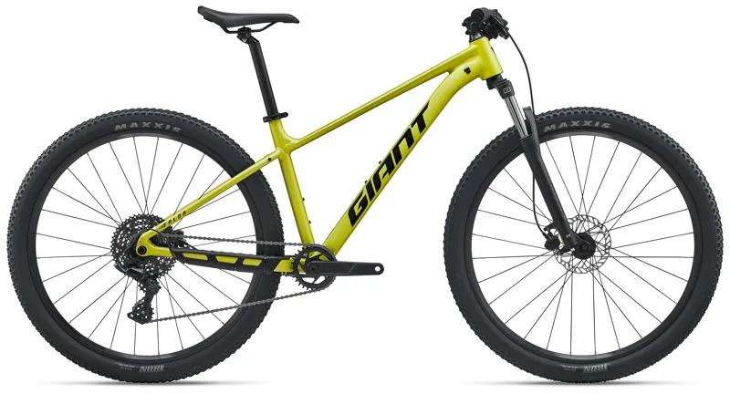 Giant Talon 27.5 4 Mens Aluminium Hardtail Mountain Bike in Cyber Lime