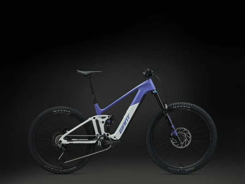 Giant Trance Advanced E+ 1 Carbon Trail eMountain Bike in Dusted Peri-3