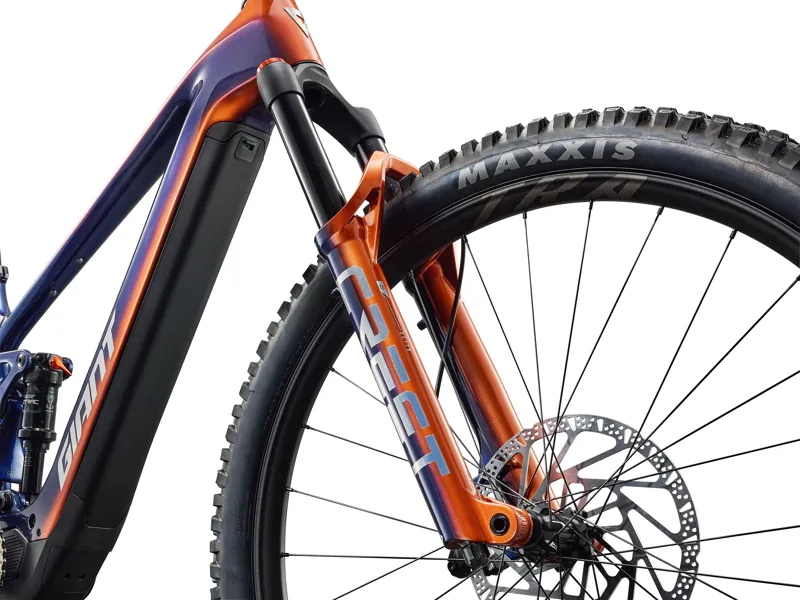 Giant Trance Advanced E+ SE Carbon eMountain Trail Bike in Copper Flow-6