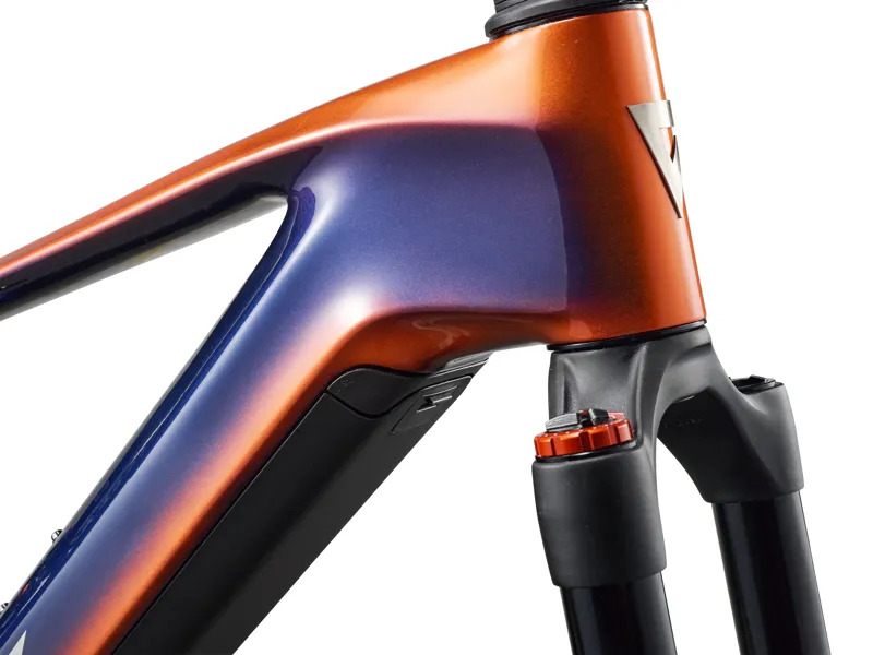 Giant Trance Advanced E+ SE Carbon eMountain Trail Bike in Copper Flow-9