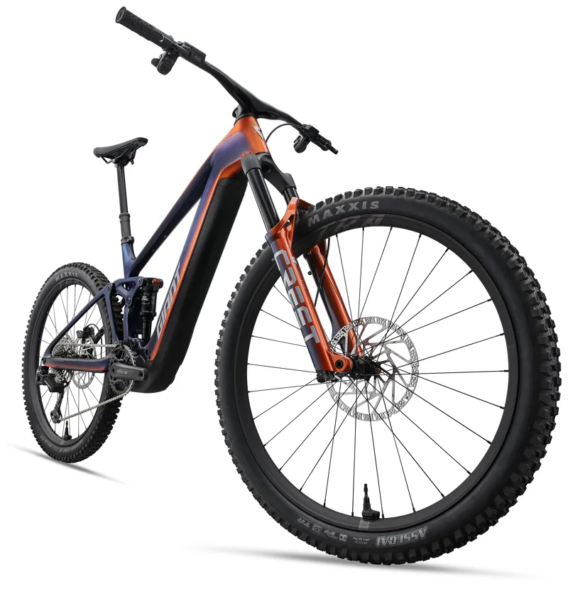 Giant Trance Advanced E+ SE Carbon eMountain Trail Bike in Copper Flow-11