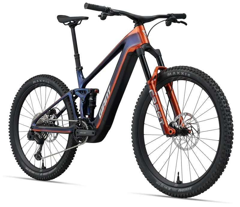 Giant Trance Advanced E+ SE Carbon eMountain Trail Bike in Copper Flow-10