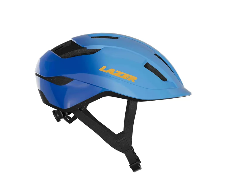 Lazer J1 Kids Helmet with Kineticore in Blue Mountain-1