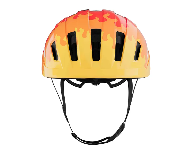 Lazer J1 Kids Helmet with Kineticore in Flames-2