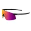 Koo Nova Cycling Sunglasses Matt Black Frame with Fuchsia Mirror Lenses