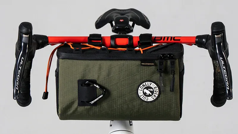 ULAC Coursier GT Max Handle Bar Bag 4.2L in Moss-1