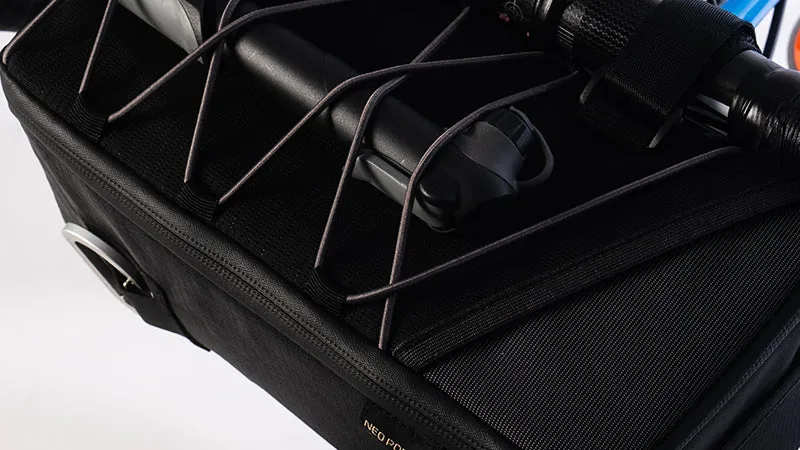 ULAC Coursier GT Max Handle Bar Bag 4.2L in Black-6