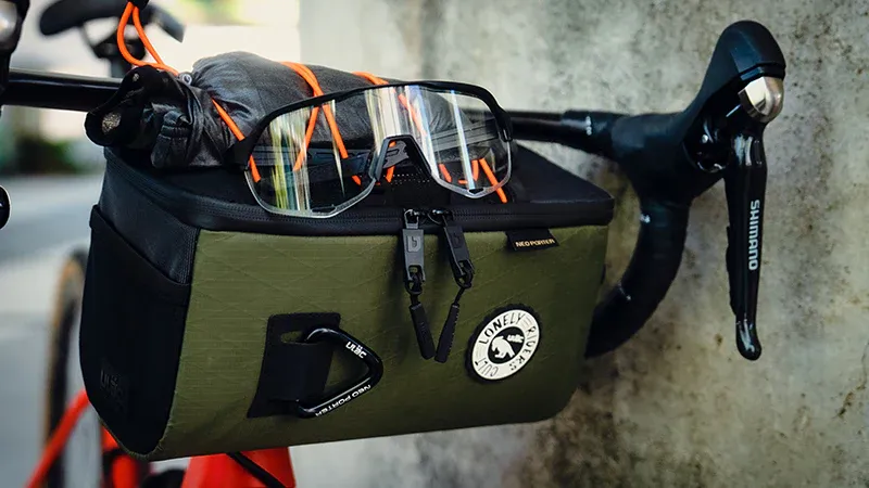 ULAC Coursier GT Max Handle Bar Bag 4.2L in Moss-5