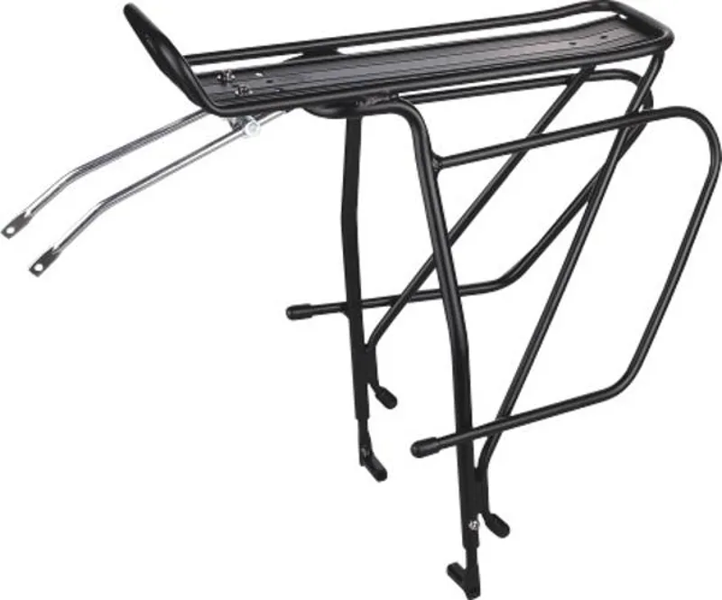 Cycleon Rear Pannier Rack Adjustable Disc compatible Alloy in Black