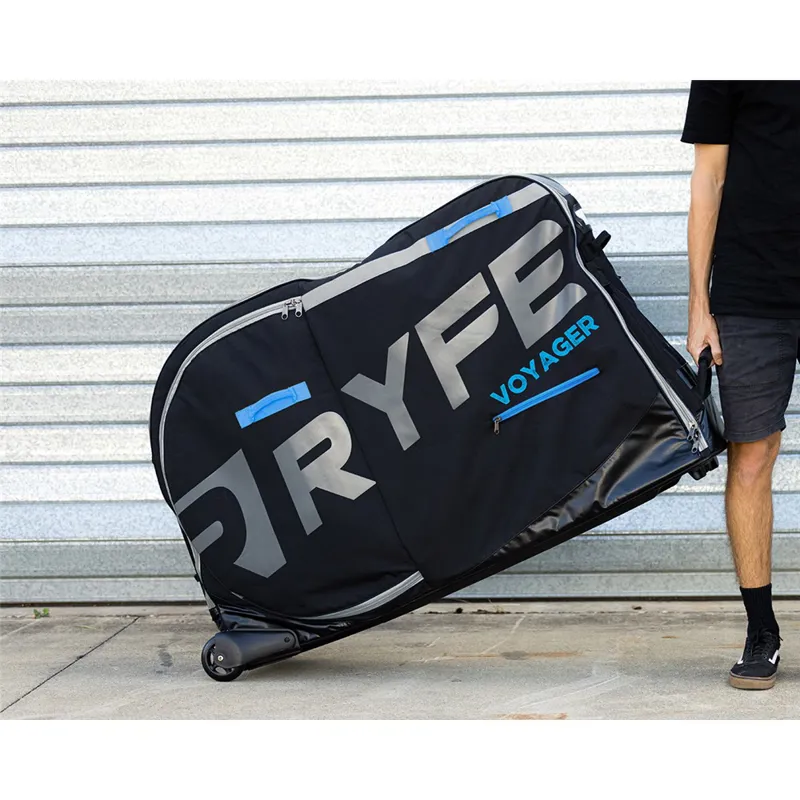 Ryfe Voyager Bike Travel Bag in Black-1