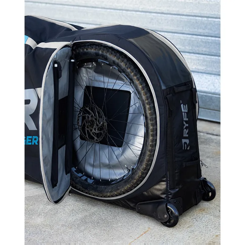 Ryfe Voyager Bike Travel Bag in Black-6